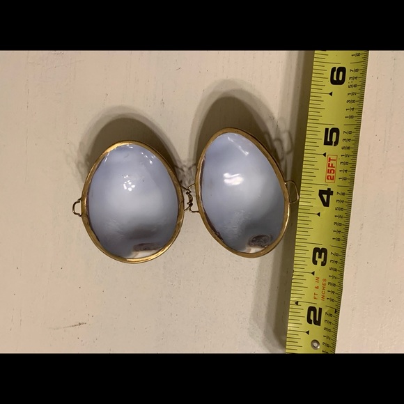 Vintage shell trinket box & clasp beautiful - Picture 8 of 9